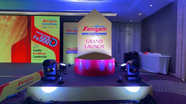 Case Study: Sangam Steel Product Launch Event By Helios Event Productions